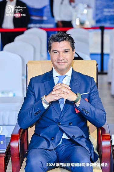 Il Presidente della Port Authority di Pisa Mirko Benetti alla 4ª Fujian International Maritime Equipment Expo